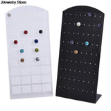 Plastic Earring Display Stand 24/48/72 Holes Jewelry Holder