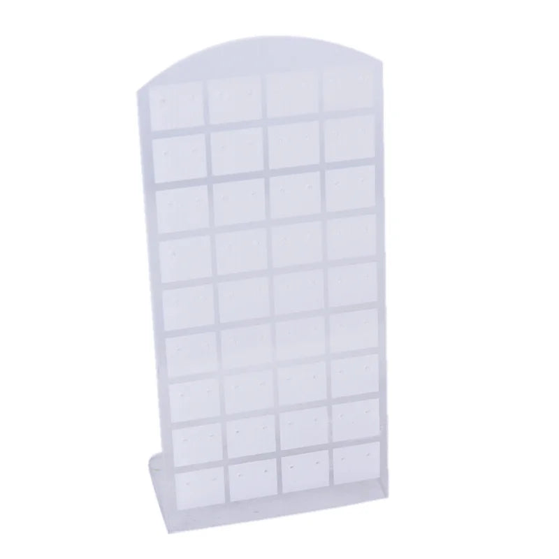 Plastic Earring Display Stand 24/48/72 Holes Jewelry Holder