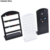 Plastic Earring Display Stand 24/48/72 Holes Jewelry Holder