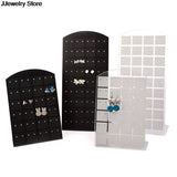 Plastic Earring Display Stand 24/48/72 Holes Jewelry Holder