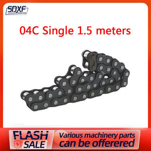 1PC Industrial Transmission Chain Carbon Steel Roller Chain