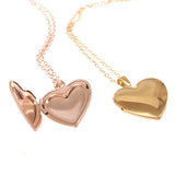 Heart Shaped Photo Picture Frame Locket Pendant Necklace Jewelry Couple Gift