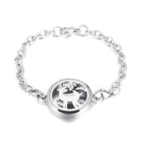 Stainless Steel Link Chain Bracelet Aromatherapy Diffuser