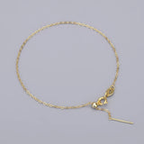 925 Sterling Silver Adjustable Chain for DIY Bracelet Making