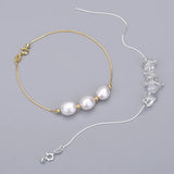 925 Sterling Silver Adjustable Chain for DIY Bracelet Making