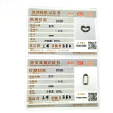 925 Silver Buckle Clasps for DIY Jewelry Making Bracelet Necklace