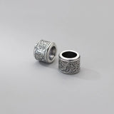 925 Sterling Silver Flower Spacer Charm Beads for DIY Bracelet