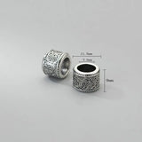 925 Sterling Silver Flower Spacer Charm Beads for DIY Bracelet