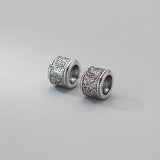 925 Sterling Silver Flower Spacer Charm Beads for DIY Bracelet