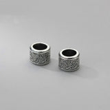 925 Sterling Silver Flower Spacer Charm Beads for DIY Bracelet
