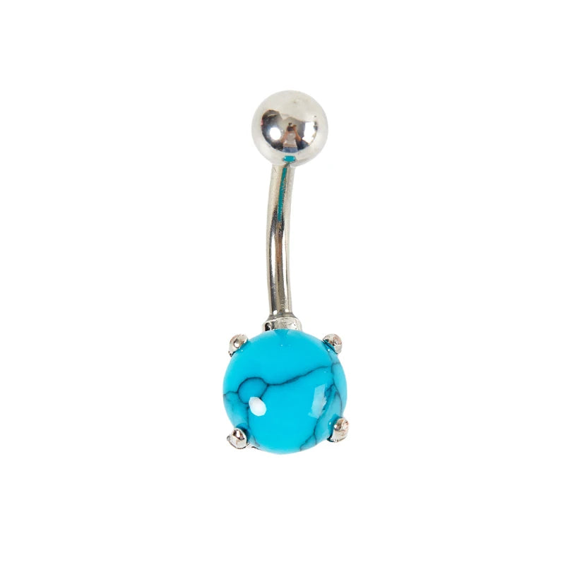 Animal Series Navel Belly Piercing 14G Butterfly Lizard CZ Belly Button Rings