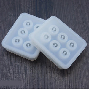 Silicone Mold Pendant Resin Mould Crystal Geometric Ornament Resin Jewelry