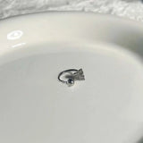 Stainless Steel Butterfly Lip Ring Labret Piercing