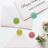 Butterfly Wax Seal Stamp Kit 30mm with Wooden Handle