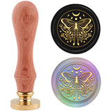Butterfly Wax Seal Stamp Kit 30mm with Wooden Handle