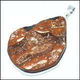 1PC Semi Precious Stone Pendant for Men's DIY Jewelry