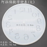 Clock Epoxy Resin Jewelry Mold UV Pendant Jewelry Tool