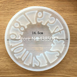 Clock Liquid Silicone Expoxy Mold Resin Jewelry Mold