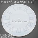 Clock Epoxy Resin Jewelry Mold UV Pendant Jewelry Tool
