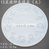 Clock Liquid Silicone Expoxy Mold Resin Jewelry Mold