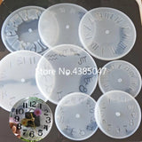 Clock Liquid Silicone Expoxy Mold Resin Jewelry Mold
