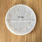Clock Liquid Silicone Expoxy Mold Resin Jewelry Mold