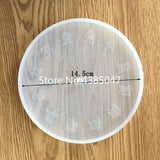 Clock Liquid Silicone Expoxy Mold Resin Jewelry Mold