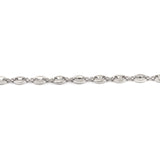 Coffee Bean Chain Stainless Steel Bracelet Anklet 23.5cm