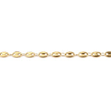 Coffee Bean Chain Stainless Steel Bracelet Anklet 23.5cm