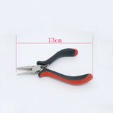 1PC Concave & Round Nose Plier Twisted Sharp Pliers Beading Jewelry Tool