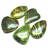 Crack Agate Stone Pendants - Semi Precious Beads for Women's Jewelry