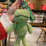 Creative Frog Bag Key Chain Plush Green Frogs Coin Purse Pendant Gift