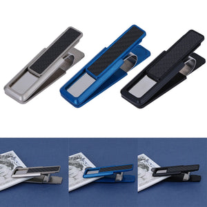 Stainless Steel Wallet Ultra-thin Banknote Clip Portable Card Holder