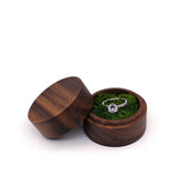 Wooden Wedding Ring Storage Box for Women
