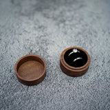 Wooden Wedding Ring Storage Box for Women