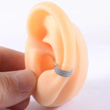 Crystal Cartilage Earring Surgical Steel Nose Ring Hoop Piercing