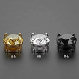 Crystal Magnetic Ear Stud Zircon Clip Earrings No Piercing Jewelry