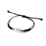 Crystal Vial Bracelets Wishing Bracelets Cotton Bracelet Name on Rice Bracelet