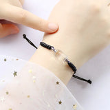 Crystal Vial Bracelets Wishing Bracelets Cotton Bracelet Name on Rice Bracelet