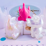 Elephant and Gourd Resin Craft Flower Pot Base Mold for DIY Epoxy Resin Jewelry