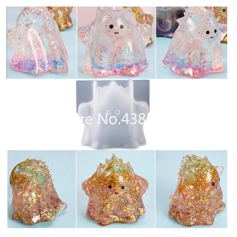 Ghost Shape Silicone Cake Mold DIY Chocolate Baking Cake Decoration Plaster Mold