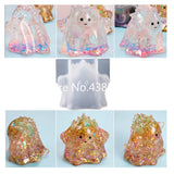 Ghost Shape Silicone Cake Mold DIY Chocolate Baking Cake Decoration Plaster Mold