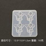 Mermaid Angel Shaped UV Resin Epoxy Molds for DIY Jewelry