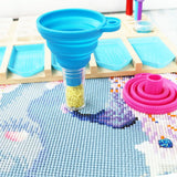 DIY Diamond Painting Embroidered Tools Accessories Drilling Funnel