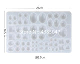 Diamond Silicone Epoxy Mold Resin Jewelry Mold UV Pendant Jewelry