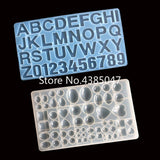 Diamond Silicone Epoxy Mold Resin Jewelry Mold UV Pendant Jewelry