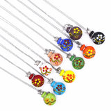 Refillable Essential Oil Aromatherapy Pendant Necklace