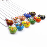Refillable Essential Oil Aromatherapy Pendant Necklace