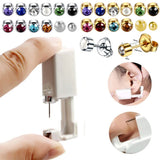 Disposable Ear Piercing Gun 316L Surgical Steel No Pain Ear Piercer