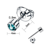 Disposable Ear Piercing Gun 316L Surgical Steel No Pain Ear Piercer